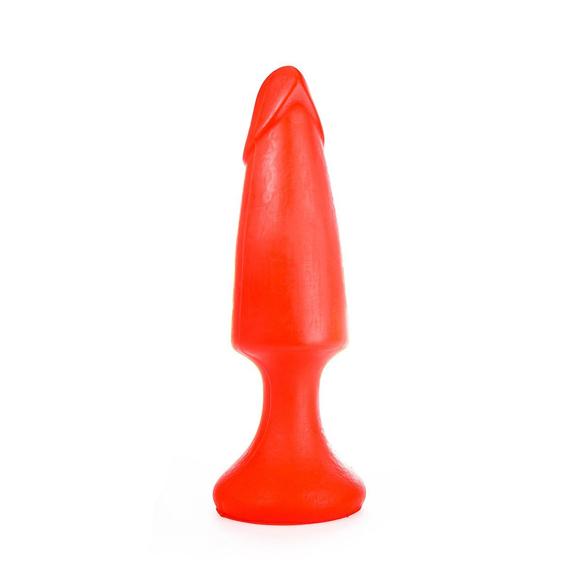All Red - Buttplug 35 x 9,5 cm - Rood