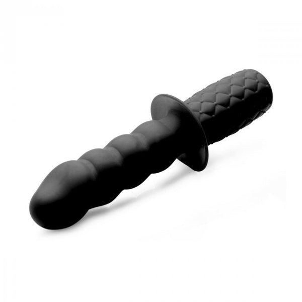 Ass Thumpers The Handler 10x Silicone Vibrating Thruster Anaal Dildo-Erotiekvoordeel.nl