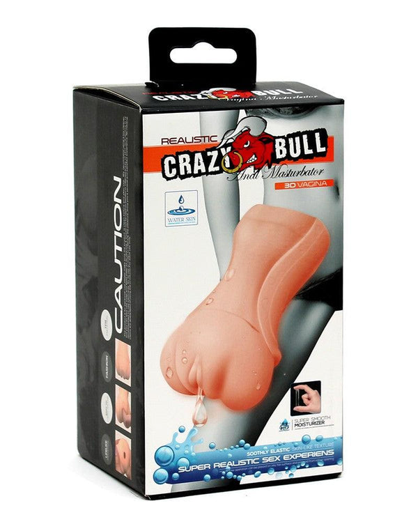 Crazy Bull - Realistische Mini Vagina Masturbator - Onahole Nr. 2-Erotiekvoordeel.nl