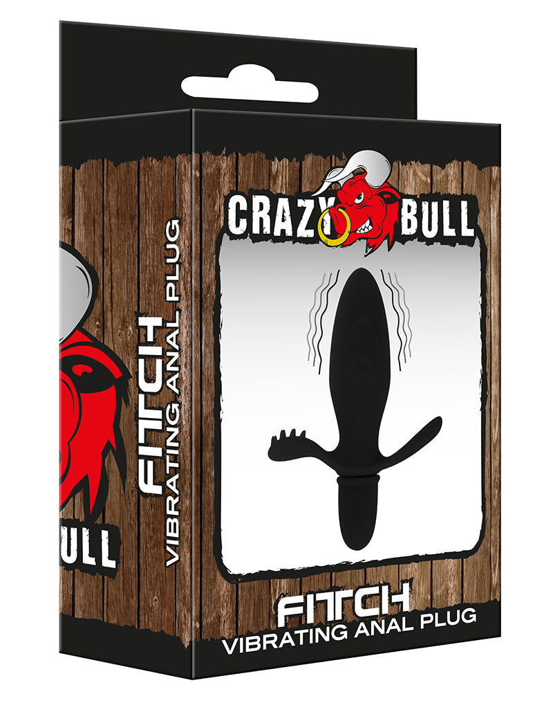Crazy Bull - Vibrerende Buttplug Met Perineum Stimulator - Fitch-Erotiekvoordeel.nl
