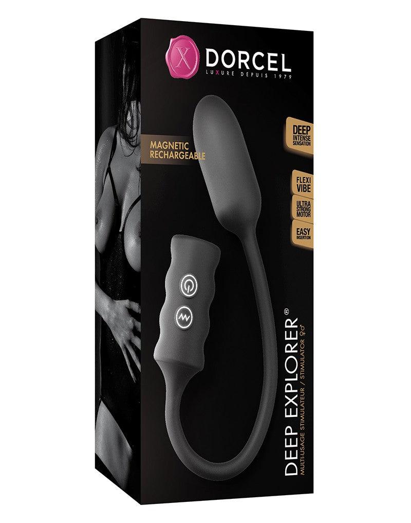 Dorcel - Deep Explorer Vibrator - Zwart/Goud-Erotiekvoordeel.nl