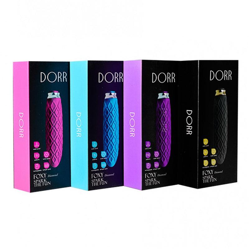 Dorr - Foxy Diamond - Mini Vibrator - Paars-Erotiekvoordeel.nl