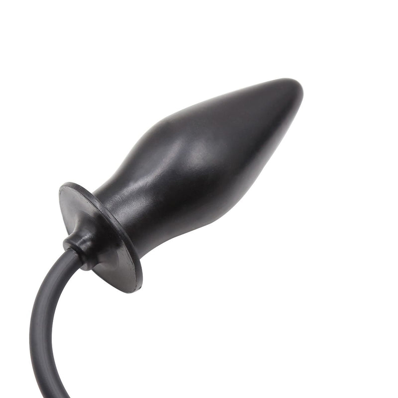 Kiotos - Opblaasbare Buttplug - Spade Anaalplug - Diameter 45 mm - Zwart-Erotiekvoordeel.nl