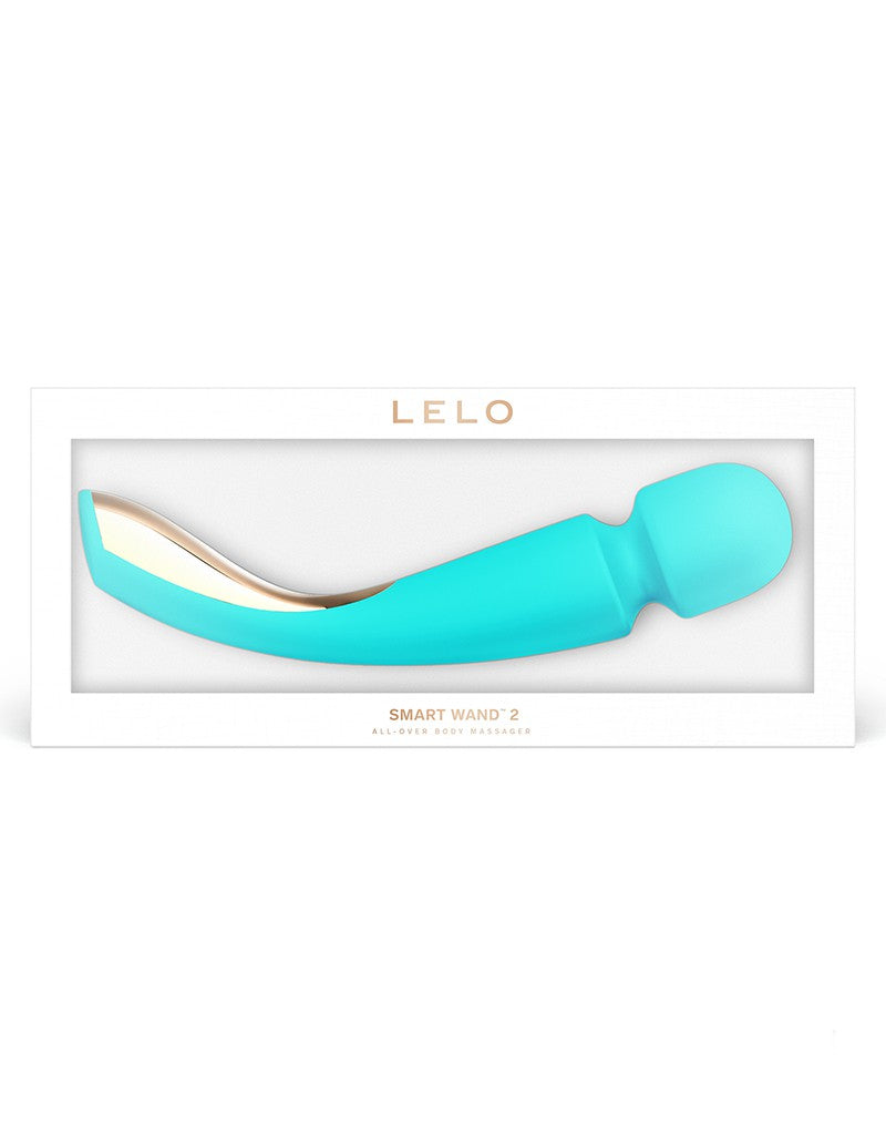 LELO - Smart Wand Medium Vibrator - Turquoise-Erotiekvoordeel.nl