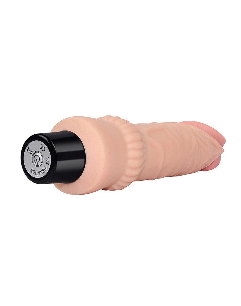 Lovetoy - Realistische Zachte Vibrator 19,5 cm-Erotiekvoordeel.nl
