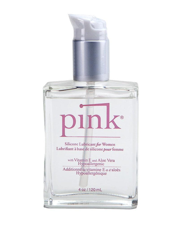 Pink Siliconen Glijmiddel - 120 ml In Glazen parfumflesje