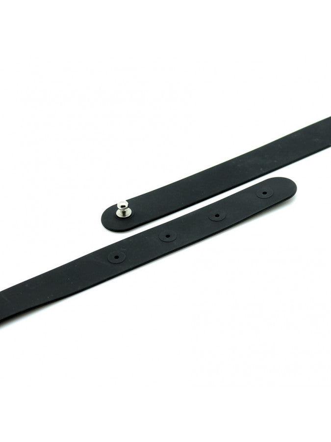 Rimba Bondage Play - Halsband - Halsbandje Met Tekst SLUT - Siliconen - Collar