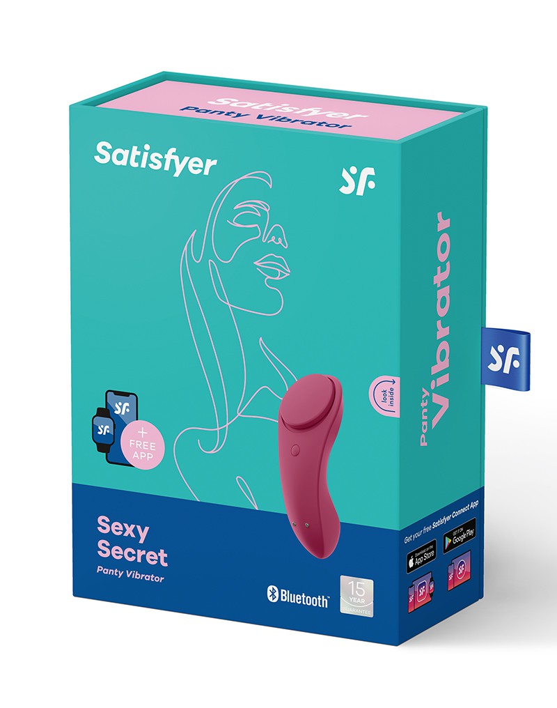 Satisfyer - Sexy Secret Panty Vibrerend Slipje Vibrator Met bluetooth En App-Erotiekvoordeel.nl