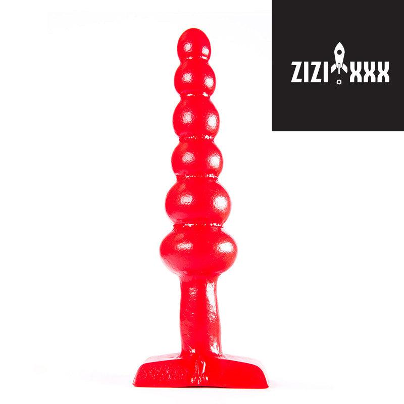 ZiZi - Buttplug Tetrad 17 x 4,2 cm - Rood-Erotiekvoordeel.nl